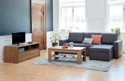 Table Basse VEDDE 60x110 Chêne -Ambiance Maison 104144