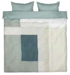 Parure De Lit Satin VERA 200x220 Pétrole