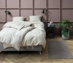 Parure De Lit Lin LINEA 240x220 Naturel -Ambiance Maison 119841