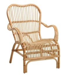 Fauteuil LISELEJE Dossier Haut Naturel