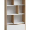 Bibliothèque BILLUND Blanc/chêne