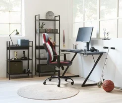 Étagère TISTRUP 5 Tablettes Noir -Ambiance Maison 128826 1