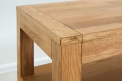 Royal Oak Meuble TV HAGE 139 Cm 3 Tiroirs Chêne -Ambiance Maison 132782 1