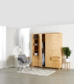 Armoire LYNE 200x224 Teintée -Ambiance Maison 133648