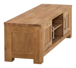 Royal Oak Meuble TV OLDE 150 Cm 2 Portes Chêne -Ambiance Maison 139484