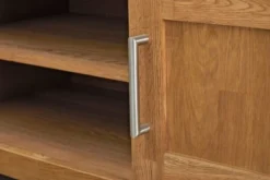 Royal Oak Meuble TV OLDE 150 Cm 2 Portes Chêne -Ambiance Maison 139485