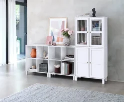 Armoire SKALS 2 Portes Blanc -Ambiance Maison 147089