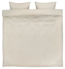 Parure De Lit Flanelle FREJA 240x220 Beige