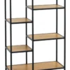 Étagère TRAPPEDAL 5 Tablettes Chêne/noir