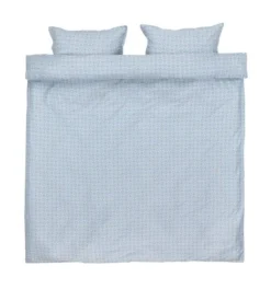 Parure De Lit Satin TINA 240x220 Bleu