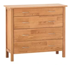 Royal Oak Commode 4 Tiroirs KAGERUP Large Chêne