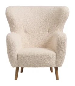Fauteuil VILDSUND Blanc Cassé -Ambiance Maison 156609