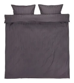 Parure De Lit Satin NELL 240x220 Anthracite