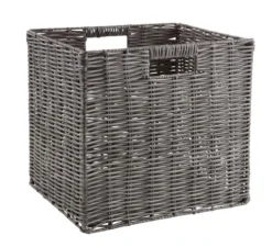 Panier CASPERSEN L28xL32xH30cm Gris