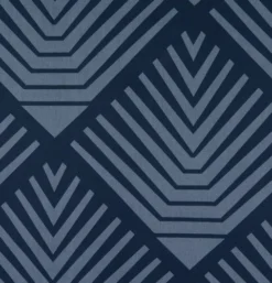 Parure De Lit NOVA 140x200 Bleu -Ambiance Maison 160628