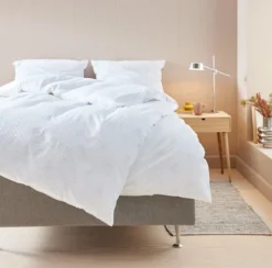 Parure De Lit DANA 240x220 Blanc -Ambiance Maison 161558