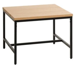 Royal Oak Table Basse TEBSTRUP 60x60 Chêne/noir