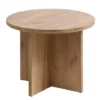 Bout De Canapé KALVEHAVE Ø55 Chêne