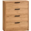 Commode 4 Tiroirs JENSLEV Chêne