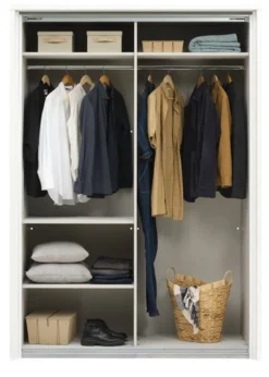 Armoire SALTOV 150x222 Blanc -Ambiance Maison 162335 2