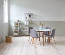 Étagère TRAPPEDAL 7 Tablettes Chêne/b. -Ambiance Maison 165115