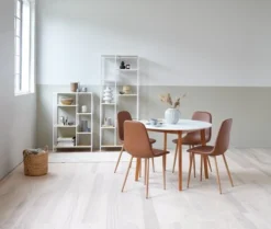 Étagère TRAPPEDAL 7 Tablettes Chêne/b. -Ambiance Maison 165117