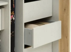 Armoire SALTOV 150 Cadre+lot Accessoires Chêne -Ambiance Maison 165231