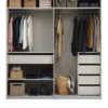 Armoire SALTOV 204 + Lot Accessoires Chêne