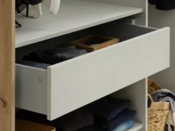 Armoire SALTOV 150 + Lot Accessoires Chêne -Ambiance Maison 165239 1