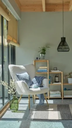 Fauteuil HUNDESTED Blanc Cassé -Ambiance Maison 166729 1