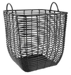 Panier BERGE L37xL37xH39cm Noir