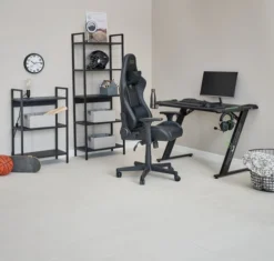 Étagère TISTRUP 5 Tablettes Noir -Ambiance Maison 178827 1