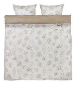 Parure De Lit Satin BERIT 240x220 Blanc