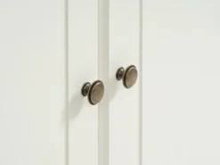 Armoire ROLD 82x153 Blanc/brun -Ambiance Maison 181772