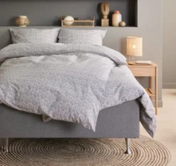 Parure De Lit EDIT 240x220 Bleu -Ambiance Maison 184788