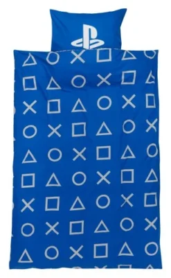 Parure De Lit PLAYSTATION 140x200 Bleu