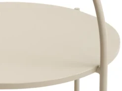 Bout De Canapé HALBY Ø37 Sable -Ambiance Maison 185393