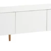 Meuble TV KORSVANG 3 Portes Blanc
