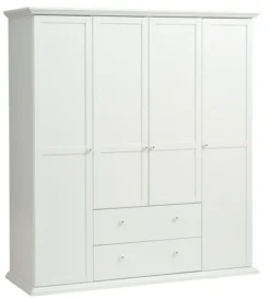 Devant 47 Armoire FREDENSBORG 183x200 Blanc