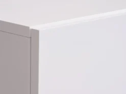 Armoire HELSTRUP 97x208 Brillant/blanc -Ambiance Maison 185945