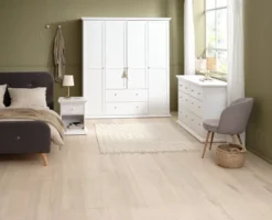 Commode 3+3 Tiroirs FREDENSBORG Blanc -Ambiance Maison 188012