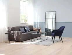 Fauteuil UDSBJERG Velours Bleu -Ambiance Maison 188019 1