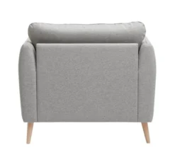 Fauteuil AARHUS Gris Clair -Ambiance Maison 188277