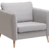 Fauteuil AARHUS Gris Clair