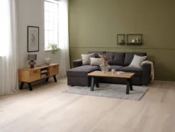 Royal Oak Table Basse SANDBY 60x110 Chêne Naturel/noir -Ambiance Maison 189212