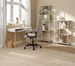 Étagère TRAPPEDAL 7 Tablettes Chêne/b. -Ambiance Maison 189217