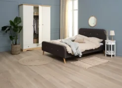 Armoire ROLD 154x216 Blanc/pin -Ambiance Maison 189230