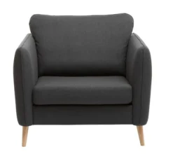 Fauteuil AARHUS Gris Foncé -Ambiance Maison 189317