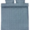 Parure De Lit Seersucker DEBBIE 240x220 Bleu