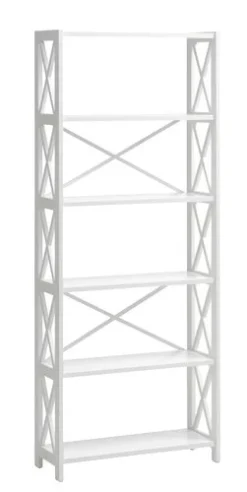 Étagère ALMIND 6 Tablettes Blanc